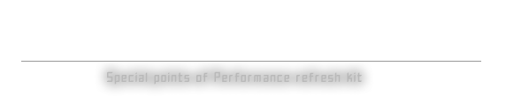 パーツはこんなに消耗します・・・同時のパーツ交換でパフォーマンスUP !!
